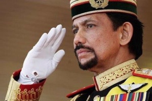 The sultan of Brunei